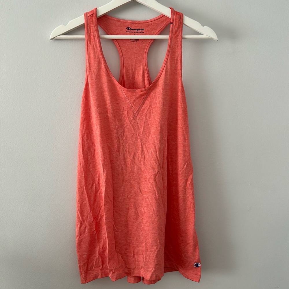 Champion tank women’s large coral color